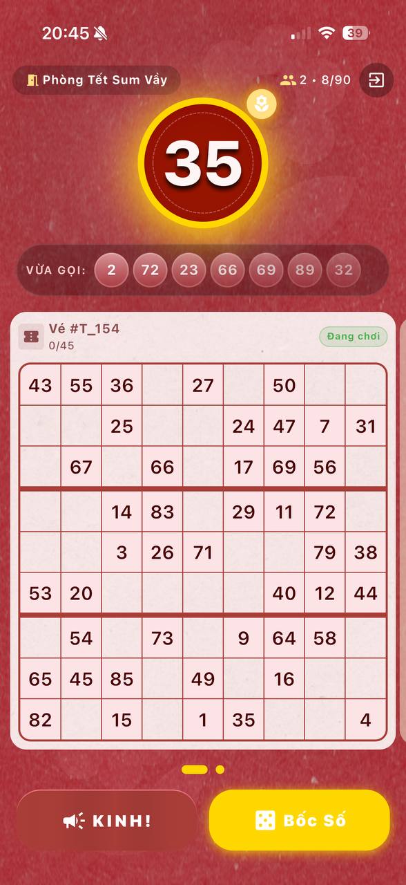 Lô Tô Show gameplay screenshot